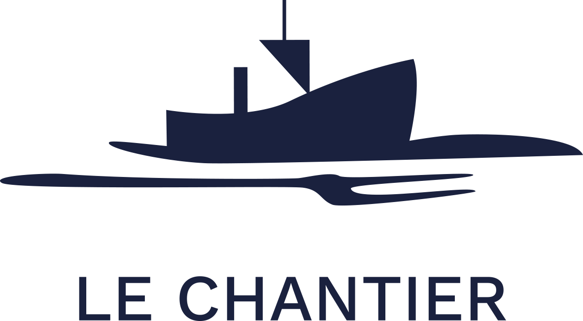 Le Chantier - Logo Chalutier bleu